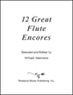 12 Great Flute Encores Flute and Piano cover